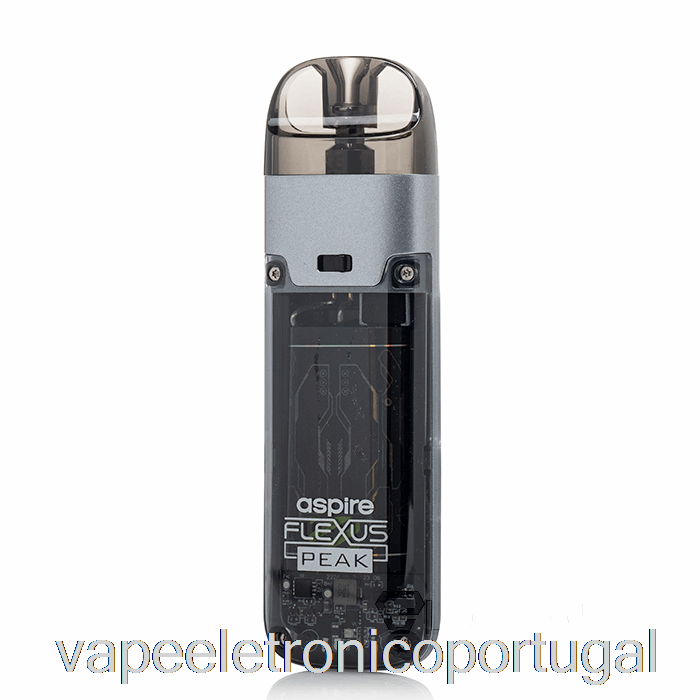 Vape Eletrônico Aspire Flexus Peak Pod System Silver Frost